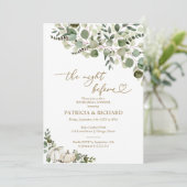 Invitation Dîner de répétition la veille de la chute de la ci (Debout devant)