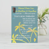 Invitation Dîner de répétition Luau (Debout devant)