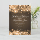 Invitation Dîner de répétition Mariage : (Debout devant)