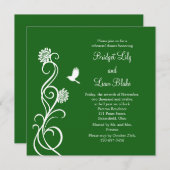 Invitation Dîner de répétition Mariage (Devant / Derrière)