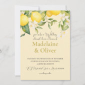 Invitation Dîner de répétition mariage Citrus Été Moderne (Devant)