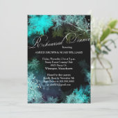 Invitation Dîner de répétition Mariage de forêt (Debout devant)