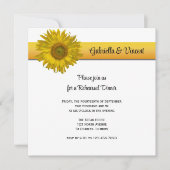 Invitation Dîner de répétition Mariage de la bande de tournes (Devant)