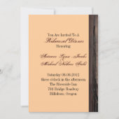 Invitation Dîner de répétition Mariage de l'association Weste (Devant)