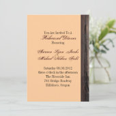 Invitation Dîner de répétition Mariage de l'association Weste (Debout devant)