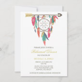 Invitation Dîner de répétition Mariage Dreamcatcher Invitatio (Devant)