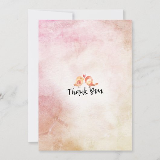 Invitation Dîner de répétition mariage Elégante aquarelle Flo (Dos)