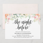 Invitation Dîner de répétition Mariage Garden Elegance Invita (Devant / Derrière)