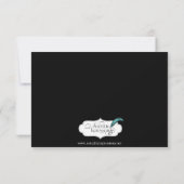 Invitation Dîner de répétition Mariage gothique Barbed Wire (Dos)