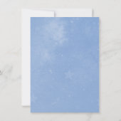 Invitation Dîner de répétition Mariage Unicorne bleu Invitati (Dos)