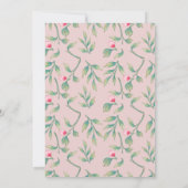 Invitation Dîner de répétition Mauve Chalk (Dos)