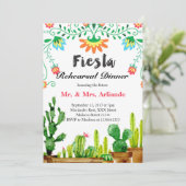 Invitation Dîner de répétition mexicaine (Debout devant)