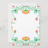 Invitation Dîner de répétition mexicaine (Dos)