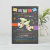 Invitation Dîner de répétition mexicaine sur mesure (Debout devant)