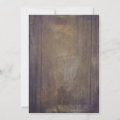 Invitation Dîner de répétition Pampas Grass Rose Floral Rusti (Dos)