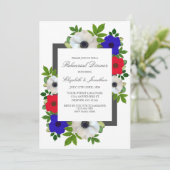 Invitation Dîner de répétition Panda patriotique (Debout devant)