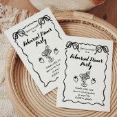 Invitation Dîner de répétition photo noir et blanc moderne