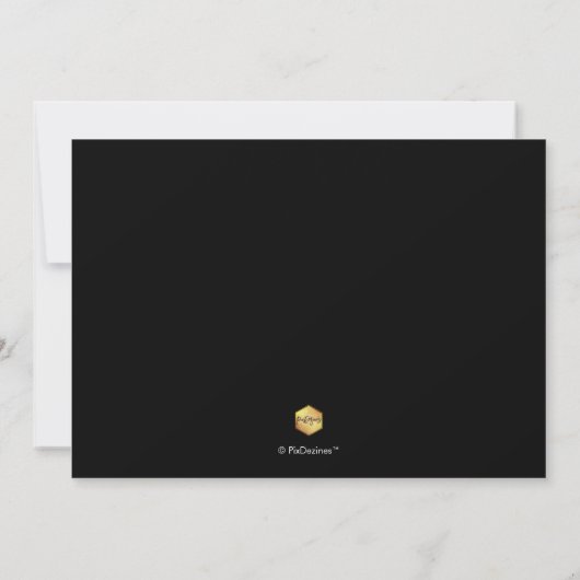 Invitation Dîner de répétition PixDezines (Dos)