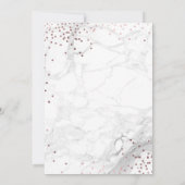 Invitation Dîner de répétition PixDezines+peigne de miel doux (Dos)