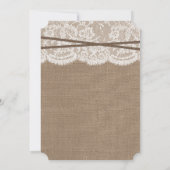 Invitation Dîner de répétition pour Mariage d'Ancres nautique (Dos)