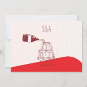 Invitation Dîner de répétition pour Wedding shower italien Do (Dos)