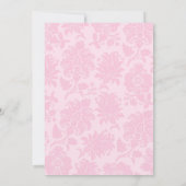 Invitation Dîner de répétition romantique à Paris (Dos)