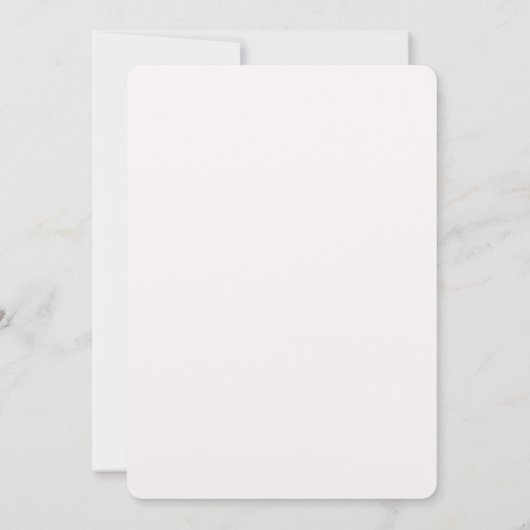 Invitation Dîner de répétition rose blanc rose (Dos)