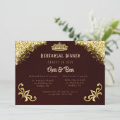 Invitation Dîner de répétition royale de Bourgogne (Debout devant)