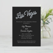 Invitation Dîner de répétition Silver Las Vegas (Debout devant)