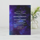Invitation Dîner de répétition spatiale. Les étoiles de nuit. (Debout devant)