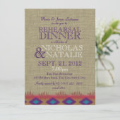 Invitation Dîner de répétition Sud-Ouest (Debout devant)