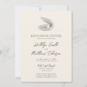 Invitation Dîner de répétition sur l'océan de Shell Beach mod (Devant)