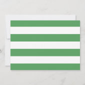 Invitation Dîner de répétition tendance Fleur JAUNE CROCUS (Dos)