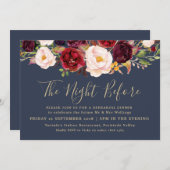 Invitation Dîner de répétition - The Lucy Suite (Devant / Derrière)