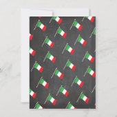 Invitation Dîner de répétition Tour de Pise Anniversaire (Dos)