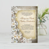 Invitation dîner de répétition victorienne (Debout devant)