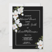 Invitation Dîner de répétition vintage blanc (Devant)