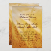 Invitation Dîner de répétition vintage entre les mariages (Devant / Derrière)