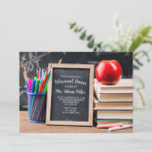 Invitation Dîner de retraite du bureau du professeur Invitati (Debout devant)