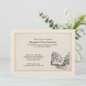 Invitation Dîner de retraite Open Book (Debout devant)