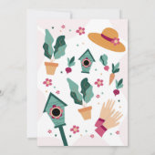 Invitation Dîner de retraite pour femmes (Dos)