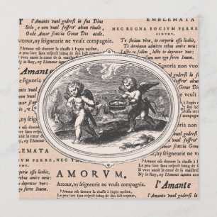 Invitation Dîner de Saint Valentin Danses Vintages