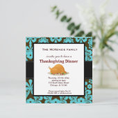 Invitation dîner de Thanksgiving (Debout devant)