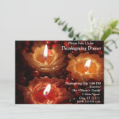 Invitation Dîner de Thanksgiving (Debout devant)