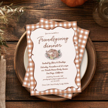 Dîner de Thanksgiving Friendsgiving à l'allure rus