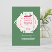 Invitation Dîner De Vacances (Debout devant)