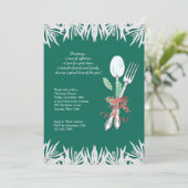 Invitation Dîner De Vacances (Debout devant)