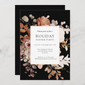 Invitation Dîner De Vacances (Devant / Derrière)