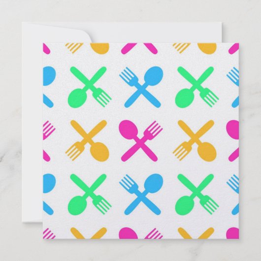 Invitation Dîner / Déjeuner / BBQ - SRF (Devant)