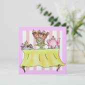 Invitation Dîner / Déjeuner / Thé - SRF (Debout devant)